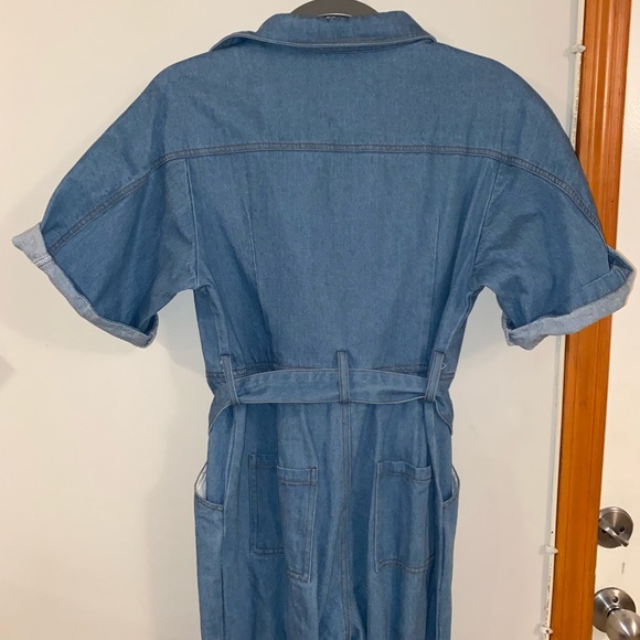 Denim jumpsuit from Choosy.com. - Picture 5 of 6